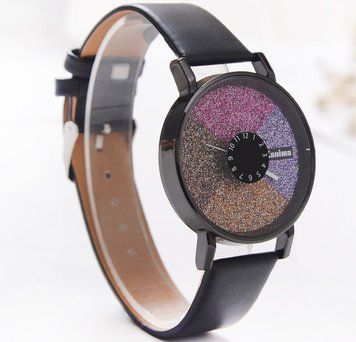 Годинники жіночі Stardust Секції чорний ремінець 075-2 3378264 фото