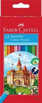 Цветные карандаши Faber-Castell &laquo;Замок&raquo;, 12 цветов 3501040 фото
