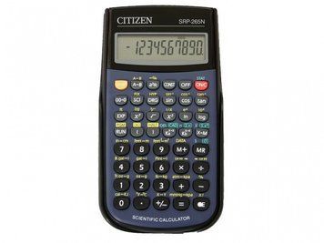 Калькулятор инженерный Citizen SRP-265N черный 10 разряд, 129 функций, 80х154х14 2837153 фото