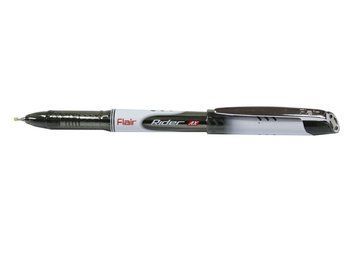 Ручка кулькова Flair 993 чорний Rider AX об'ємний стрижень 2830324 фото