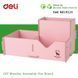Підставка для ручок Deli 9123 мікс конструктор дерев'яна 3 отд Wood World 2858087 фото 8