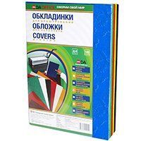 Обкладинки для брошурування D&A BIND А4 230 грам на квадратний метр, 5 кольорів по 20 штук 3500106 фото