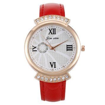 Жіночі годинники JX стрази червоні 131-2 3378760 фото