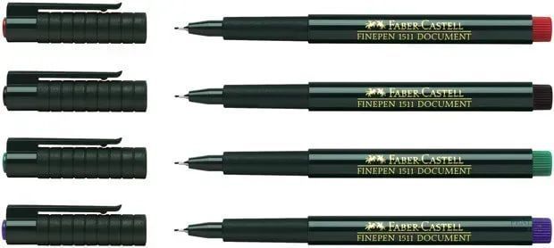 Лінер Faber_Castell Fine Pen 0,4 мм 3501548 фото