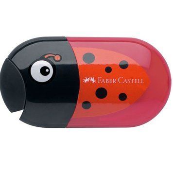 Точилка Faber_Castell с контейнером и ластиком, 2 отверстия 3502296 фото