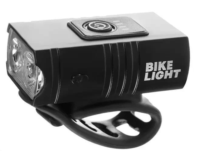 Аккумуляторный велосипедный фонарь Bike Light BK-02, USB зарядка, 700 лм, 6 режимов, влагозащита IPX5, на руль, Black 1420098 фото