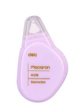 Коректор стрічковий Deli Macaron 5 міліметрів &times; 5 метрів, банка 3500632 фото