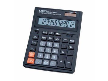 Калькулятор бухгалтерский Citizen SDC-444S черный 12 разряд, 153х199х30, 5, пласт корп, пласт кн 2837167 фото