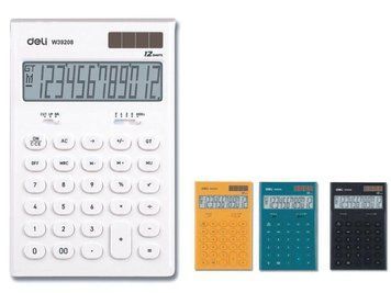 Калькулятор бухгалтерський Deli 39208Е мікс 12 розряд, 165х108х26, LCD пласт кн 2843575 фото