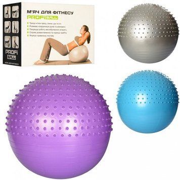 М'яч для фітнесу 75см PROFiBALL Anti-Burst System 3379310 фото