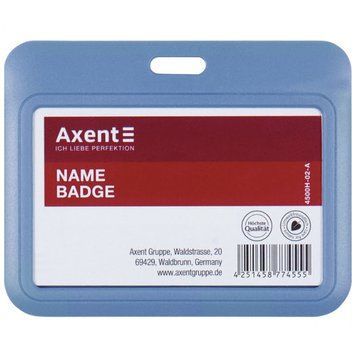 Бейдж Axent, бейдж-слайдер вертикальный, 85 х 54 мм 3500174 фото