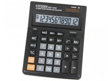 Калькулятор Citizen SDC-554S 14 разряд, 153х199х30,5, пласт корп, плст кн, ф-я с налогом 2837175 фото