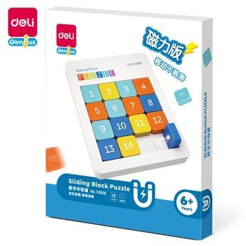 Іграшка-головоломка Deli 74556 Sliding Block магнітна 3500463 фото