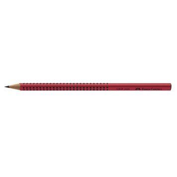 Олівець графітовий Faber_Castell Grip 2001 трикутний, м'який, сірий 3500952 фото