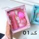 Набор для макияжа и умывания 3-в-1 Ruby Face (Розовый) 1420114 фото 5