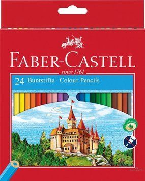 Цветные карандаши Faber_Castell Замок, 24 цвета 3501099 фото