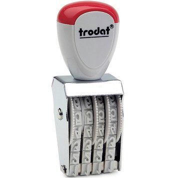 Нумератор Trodat ленточный четыре разряда, 3 мм 3502384 фото