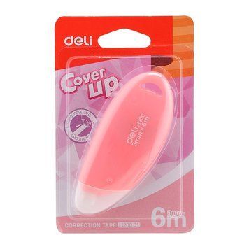 Коректор стрічковий Deli Cover Up 5 мм х 6 м 3500638 фото