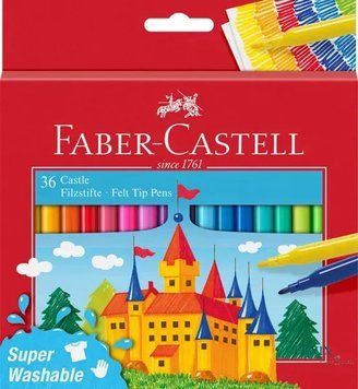 Фломастери Faber_Castell Замок 36 кольорів 3502210 фото