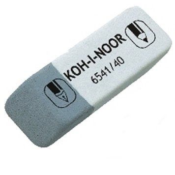 Ластик Koh_i_Noor SunPearl клиновидный каучуковый 3500343 фото