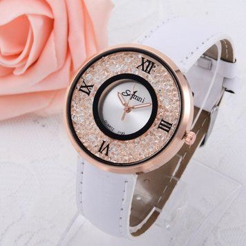 Годинники жіночі Amni Star білі 090-1 3378037 фото