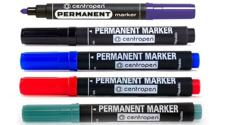 Маркер перманентный Centropen шариковый 2,5 мм 3500775 фото