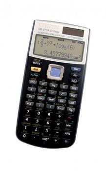Калькулятор инженерный Citizen SR-270Х черный 10+2 разряд, 251 функций, 75х148х12,5 2846021 фото