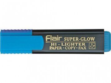 Маркер текстовий Flair 850 синій 1-5мм "Superglow Hi-lighter" 2832201 фото
