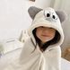 Детское полотенце с капюшоном Микки Маус, Полотенце Уголок 140*70 см (белый) 3735077 фото 1