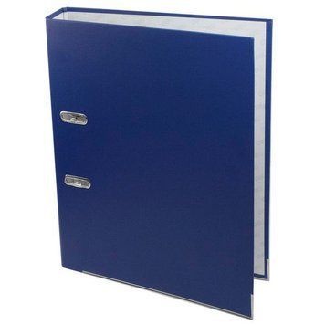Реєстратор А4 Deli 39593 синій 50мм 1стор покриттям PVC, мет окант 2850330 фото