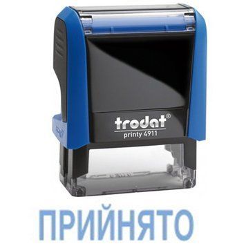 Штамп Trodat Принято, 38 х 14 мм 3502359 фото