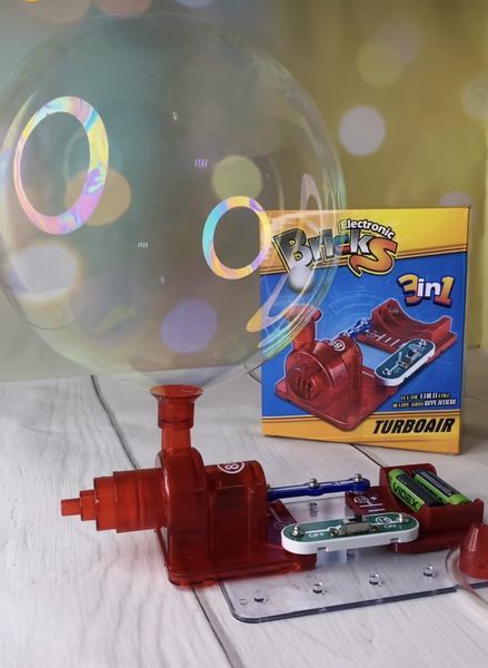 Електронний конструктор 3 в 1 ELECTRONIC BRICKS 3735062 фото