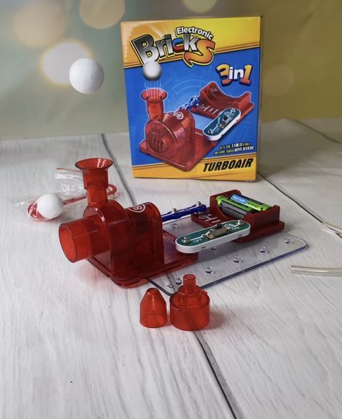 Електронний конструктор 3 в 1 ELECTRONIC BRICKS 3735062 фото