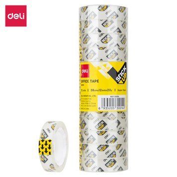 Скотч канцелярський Deli StickUp 12 мм на 18 м, 38 мкм 3501850 фото