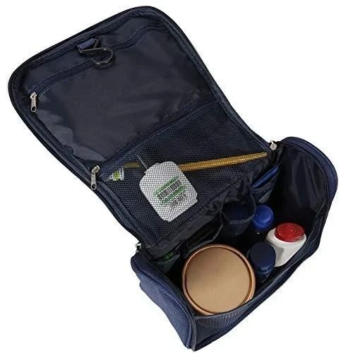 Дорожній підвісний органайзер для косметики Travel Bag &laquo;Марсель&raquo;, тканина Оксфорд, 22&times;12&times;20 см, Синій 1420094 фото