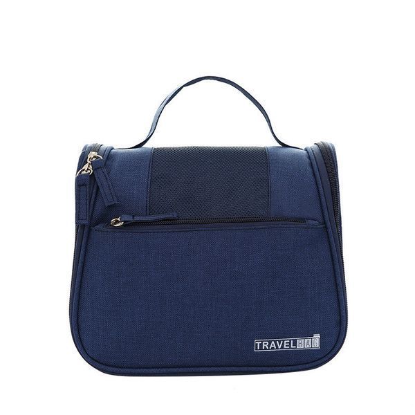 Дорожній підвісний органайзер для косметики Travel Bag &laquo;Марсель&raquo;, тканина Оксфорд, 22&times;12&times;20 см, Синій 1420094 фото