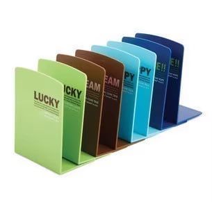 Держатель для книг Deli пластиковый, 2 штуки 3500879 фото