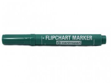 Маркер для фліпчартів Centropen 8550 зелений 2,5 мм "Flipchart" 2807216 фото