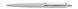 Ручка шариковая Flair Half Metal Chrom автоматическая для нанесения 0,7 мм, синяя 3501700 фото 1