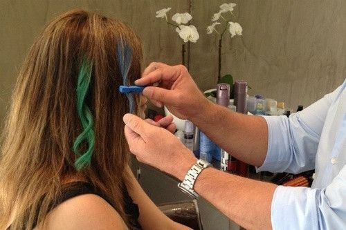 Кольорові крейди для волосся Hair Chalk (12 кольорів) 1215275 фото