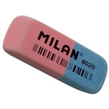 Ластик Milan прямоугольный каучуковый 3500351 фото