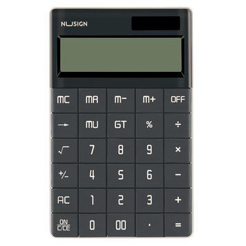 Калькулятор настольный Deli Nusign ENS041, 12 разрядов, 165 х 103 х 12,5 мм 3500471 фото