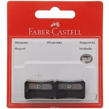 Точилка Faber_Castell 100 FLVDI без контейнера 2 штуки 3502275 фото
