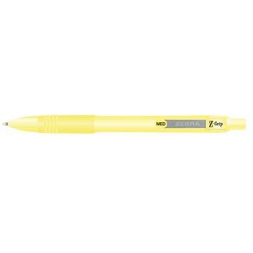 Ручка шариковая Zebra Z-Grip Pastel автоматическая с резиновым грипом 1,0 мм, синяя 3501701 фото