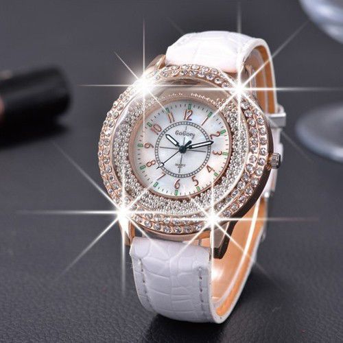 Жіночі годинники gogoey Crystal розсип білі 51-02 3378732 фото