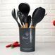 Набір кухонних силіконових аксесуарів з 12 предметів Kitchen Set (Сірий) 3735073 фото 1