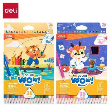Кольорові олівці Deli Color wow! 36 кольорів 3501068 фото