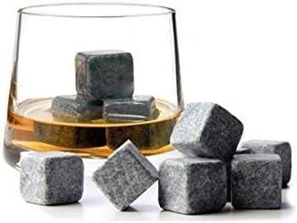 Камни для виски Whiskey Stones в подарочном мешочке, Камни для охлаждения виски 3377792 фото