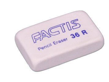 Ластик Factis прямоугольный для мягкого карандаша 3500313 фото