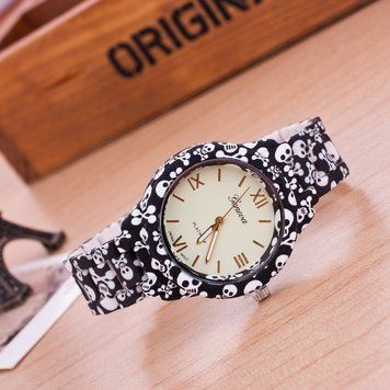 Годинник Geneva Череп 097-1 3378476 фото